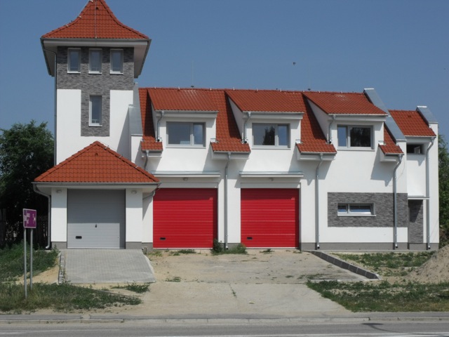 Hasičské zbrojnice — projekt ABS projekt s.r.o.